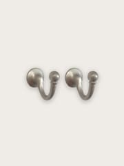 Laura Ashley Silver Ball End Hooks - Image 1 of 2