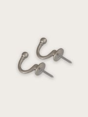 Laura Ashley Silver Ball End Hooks - Image 2 of 2
