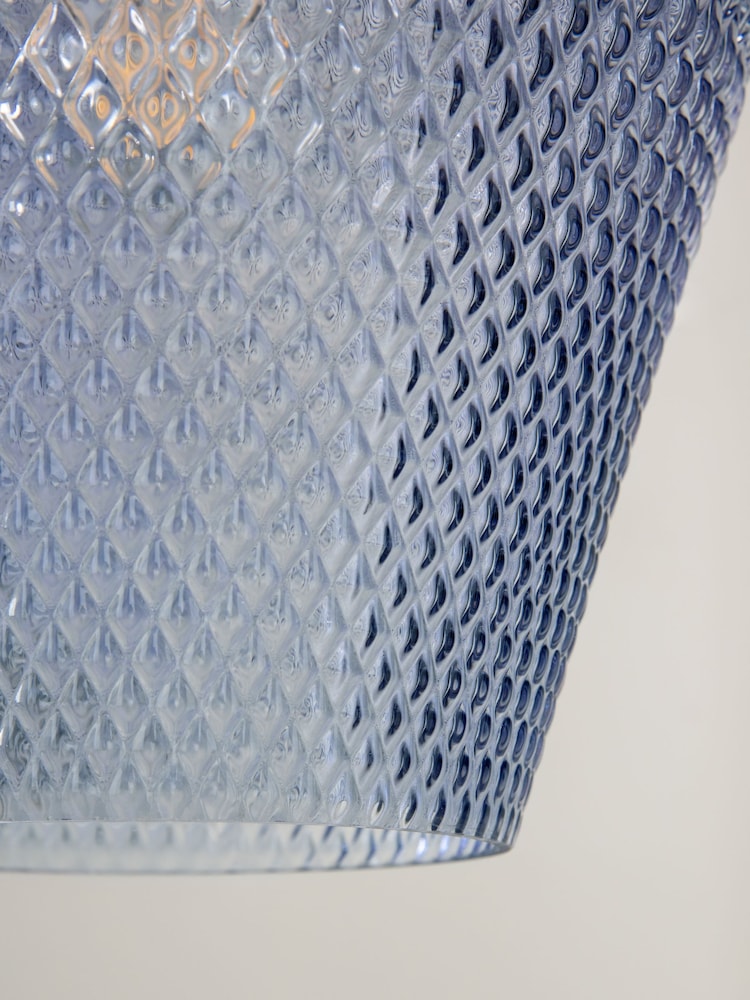 Blue Mia Easy Fit Lamp Shade - Image 4 of 7