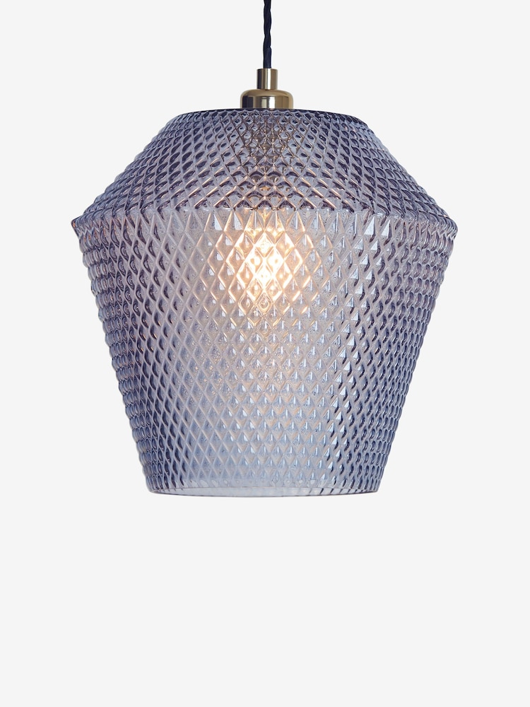Blue Mia Easy Fit Lamp Shade - Image 5 of 7