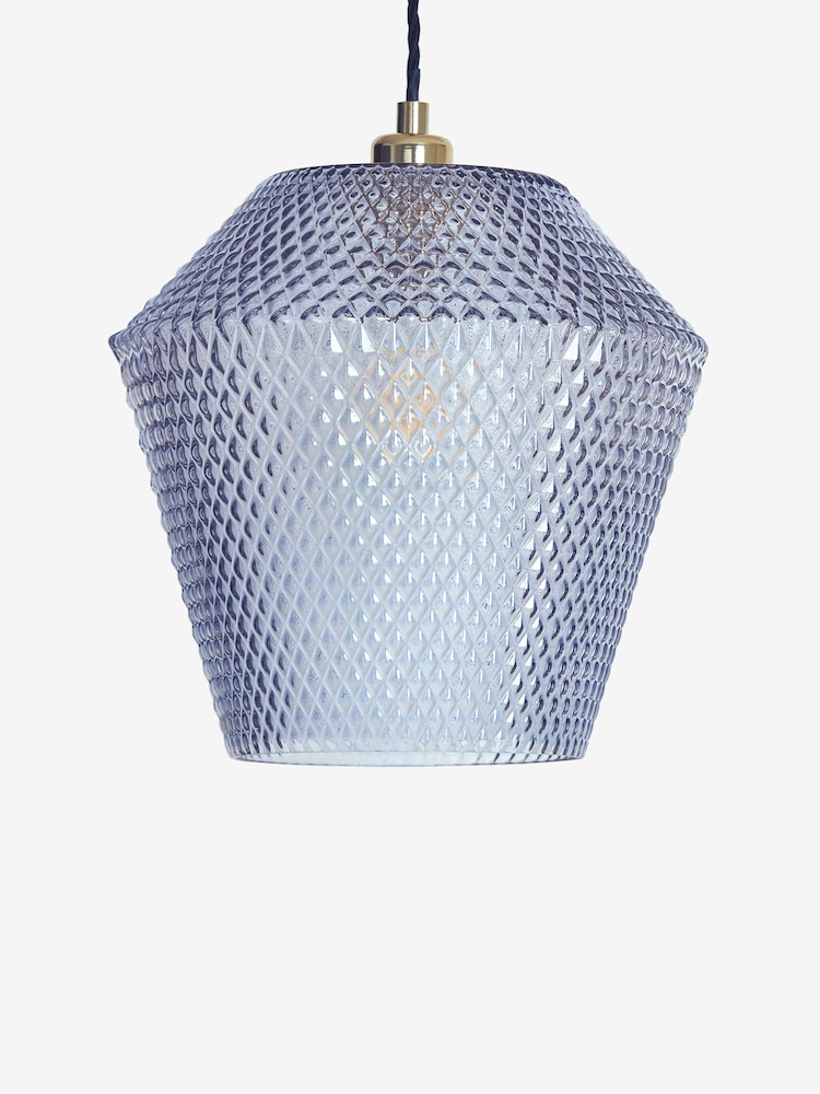 Blue Mia Easy Fit Lamp Shade - Image 6 of 7