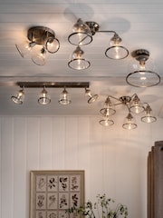 Brushed Chrome Gloucester Spot 3 Light Ceiling - Image 5 of 6