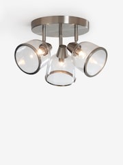 Brushed Chrome Gloucester Spot 3 Light Ceiling - Image 6 of 6