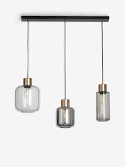 Grey Jensen 3 Light Pendant Ceiling Light - Image 5 of 5
