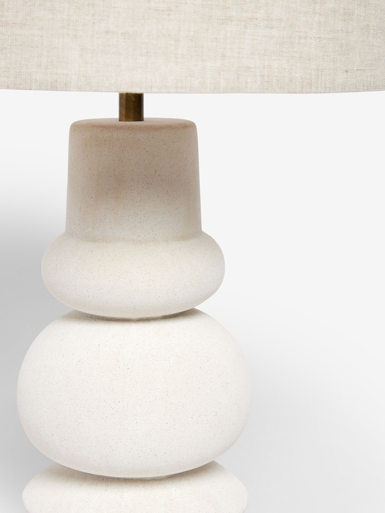 Ivory Hera Totem Table Lamp - Image 7 of 7