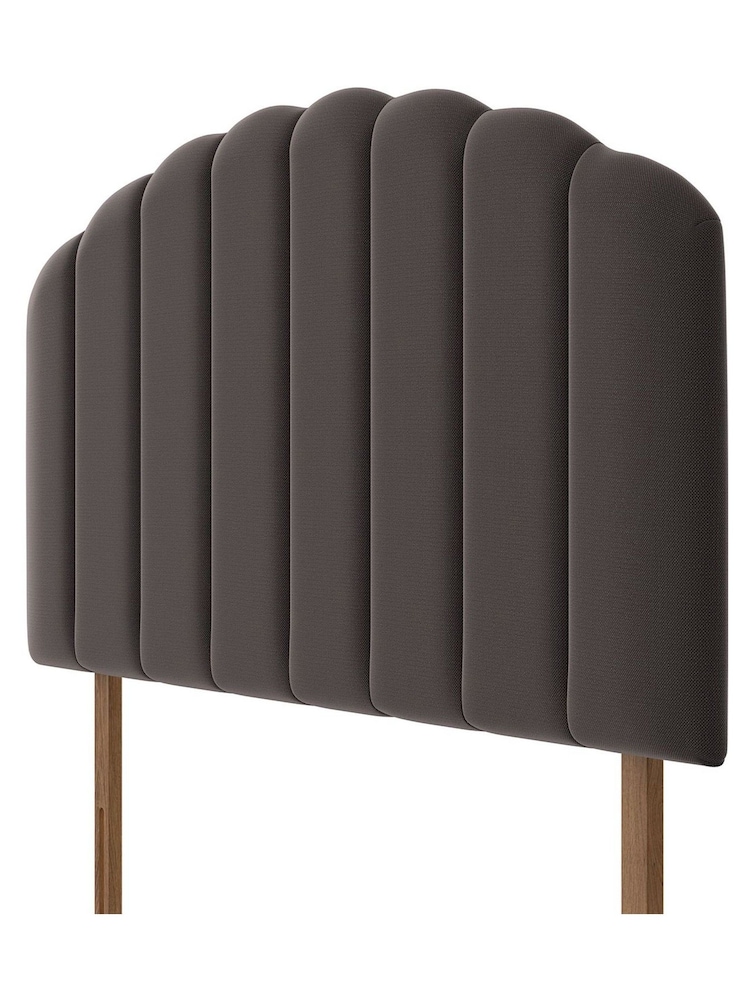 Silentnight Black Merlin Woven Headboard - Image 3 of 3