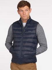 Barbour® Navy Bretby Padded Gilet - Image 1 of 8