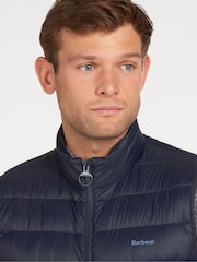 Barbour® Navy Bretby Padded Gilet - Image 5 of 8