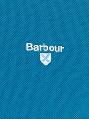 أزرق Lyons - قميص بولو بتصميم كلاسيكي من القطن 100% من ‪Barbour®‬ - صورة 7 من 7