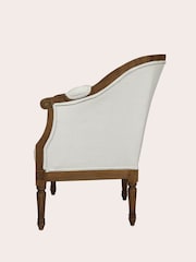 Laura Ashley Walnut Montpellier Occasional Chair - Image 4 of 5