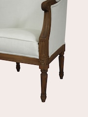 Laura Ashley Walnut Montpellier Occasional Chair - Image 5 of 5