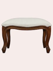 Laura Ashley Walnut Montpellier Footstool - Image 2 of 4