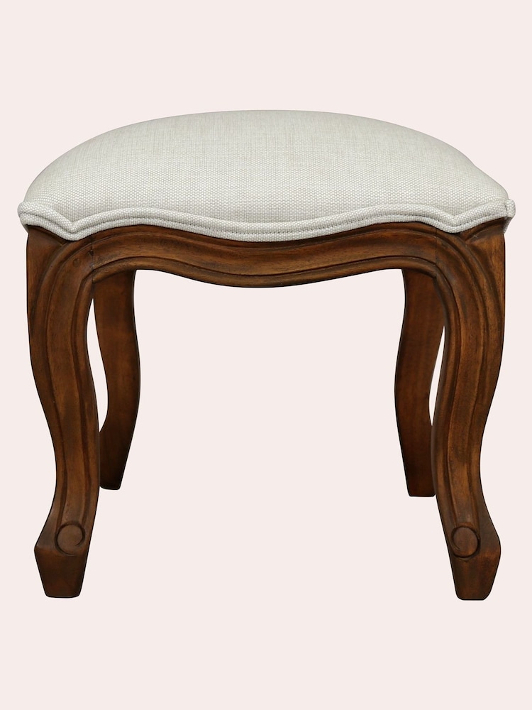 Laura Ashley Walnut Montpellier Footstool - Image 4 of 4