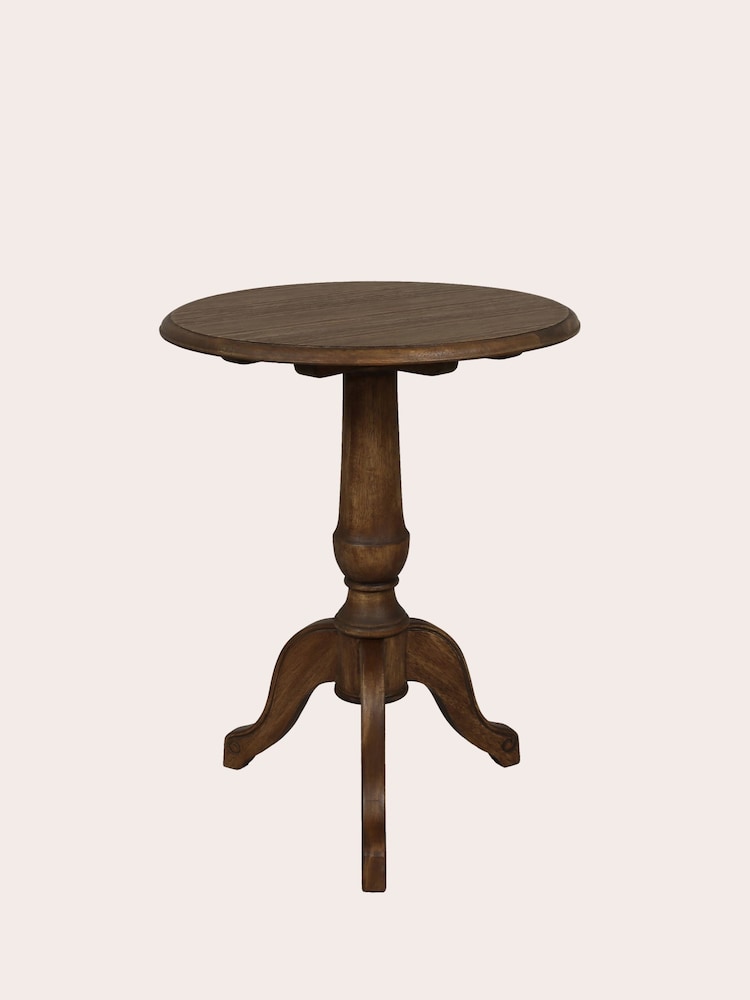 Laura Ashley Walnut Montpellier Side Table - Image 2 of 4