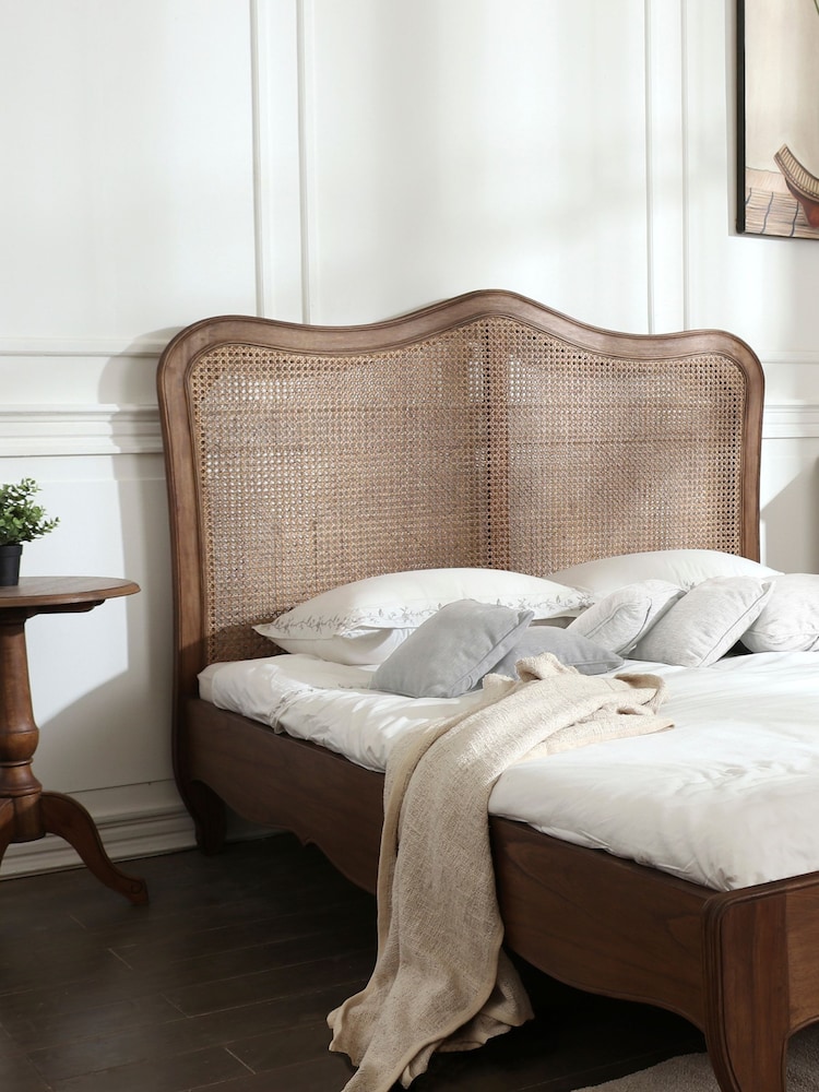 Laura Ashley Walnut Montpellier Bed Frame - Image 1 of 5