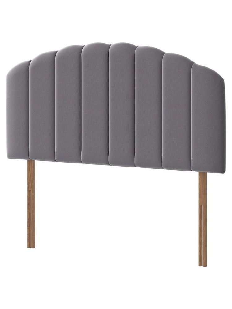 Silentnight Slate Grey Merlin Woven Headboard - Image 2 of 3