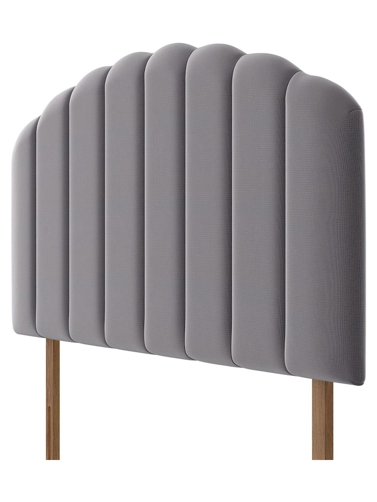 Silentnight Slate Grey Merlin Woven Headboard - Image 3 of 3