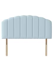 Silentnight Whisper Blue Merlin Woven Headboard - Image 1 of 3