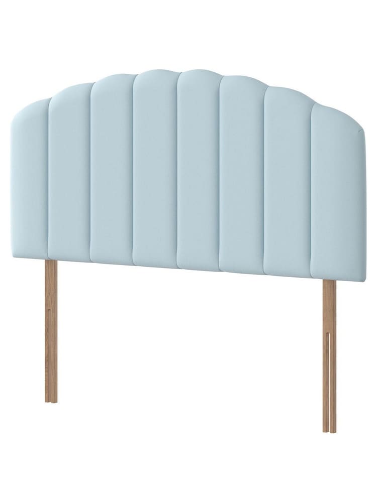 Silentnight Whisper Blue Merlin Woven Headboard - Image 2 of 3