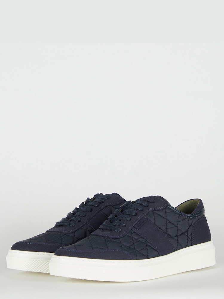 Barbour® Navy Blue Liddesdale Trainers - Image 12 of 12
