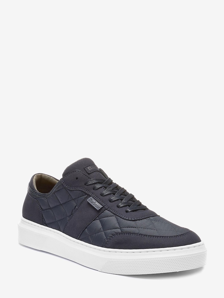 Barbour® Navy Blue Liddesdale Trainers - Image 2 of 12 Barbour® Navy Blue Liddesdale Trainers - Image 2 of 12