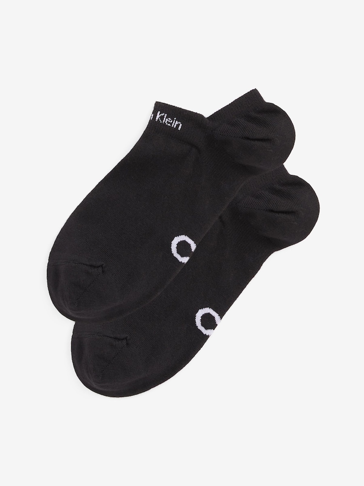 Calvin Klein Black Grip Socks 2 Pack - Image 1 of 3