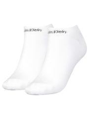 Calvin Klein White Grip Socks 2 Pack - Image 1 of 3