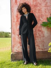 Ro&Zo Black Suit Trousers - Image 3 of 4