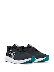 Under Armour Blue/Black Charged Pursuit 3 Trainers - Image 3 of 5