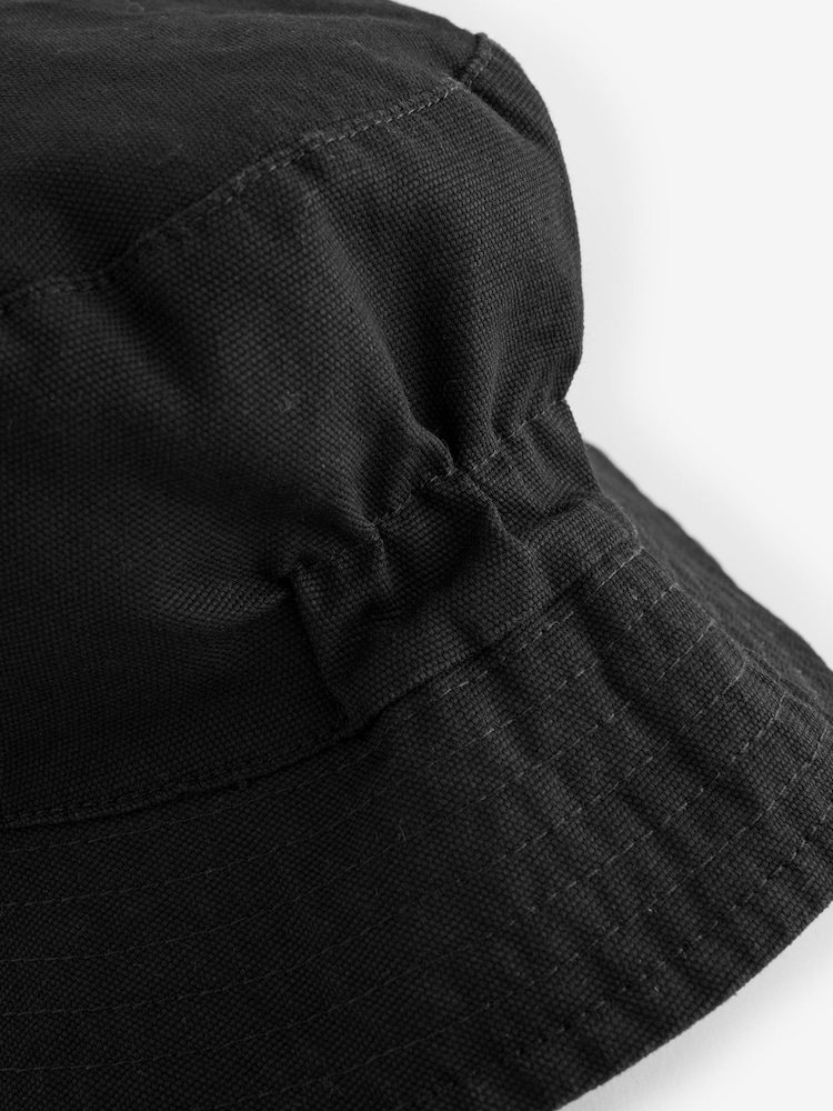 Black Bucket Hat (3mths-16yrs) - Image 2 of 2