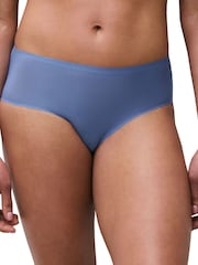 Chantelle Blue Hipster One Size Soft Stretch Briefs - Image 1 of 3