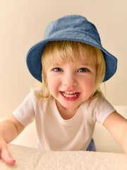 Denim denim bucket hat (3-16yrs) - Image 1 of 4