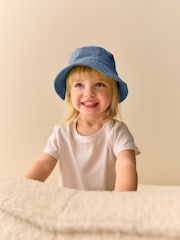 Denim denim bucket hat (3-16yrs) - Image 2 of 4