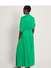 Monsoon Green Everly Jersey Dress - Image 2 of 5
