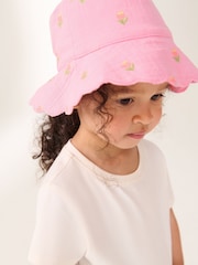 Pink Bucket Hat (3mths-10yrs) - Image 3 of 6