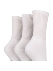 TORE White 100% Recycled Cotton Sports Socks 3 Pack - Image 2 of 5