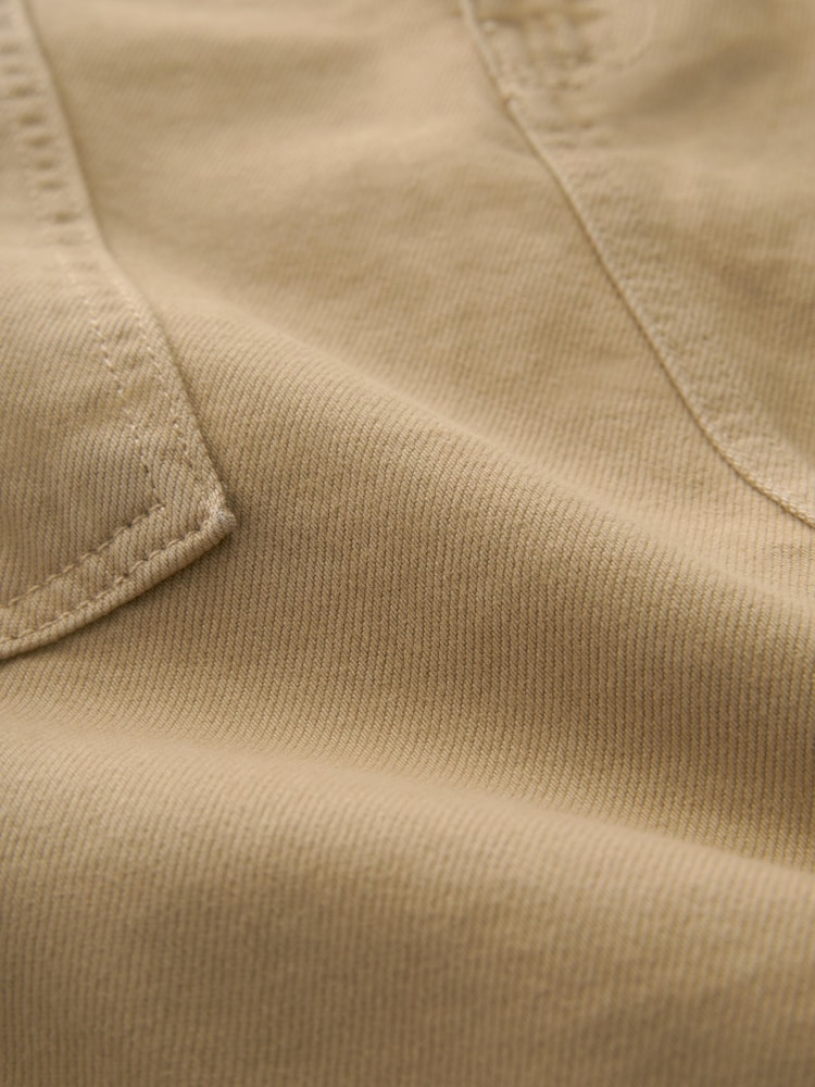 Sand - Cargo-Minirock aus Denim - Bild 7 von 7