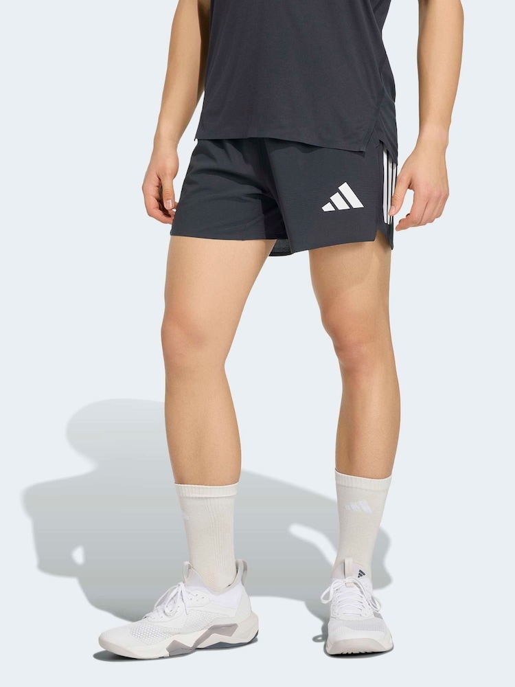 adidas Black Training D4T Hybrid Shorts - Image 1 of 6 adidas Black Training D4T Hybrid Shorts - Image 1 of 6