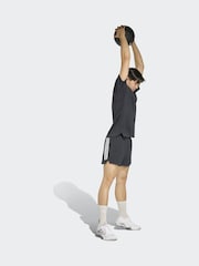 adidas Black Training D4T Hybrid Shorts - Image 3 of 6