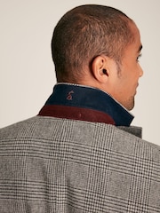 Joules Grey Prince of Wales Check Slim Fit Blazer - Image 5 of 11