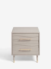 Grey Adelaide Oak Effect Bedside Table - Image 10 of 11