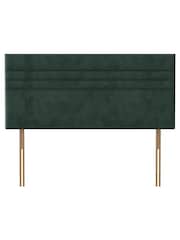 Silentnight Green Roma Luxury Velvet Headboard - Image 1 of 3