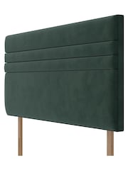 Silentnight Green Roma Luxury Velvet Headboard - Image 3 of 3