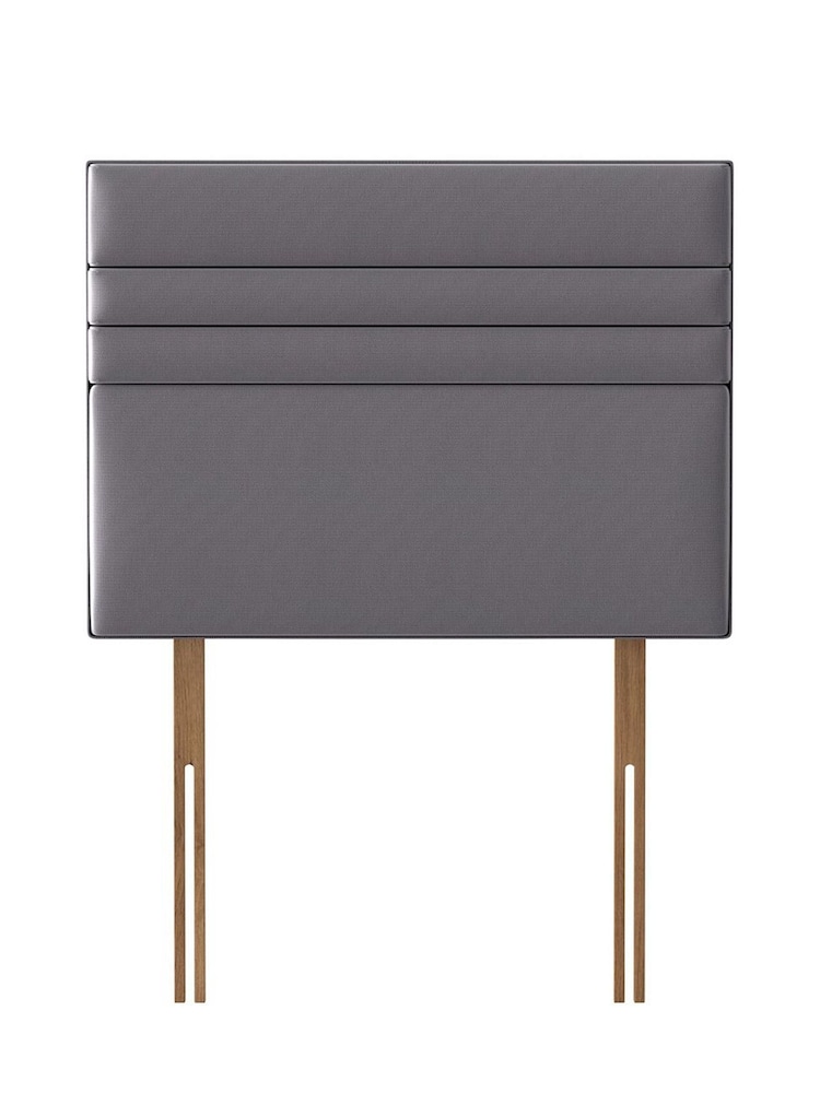 Silentnight Grey Roma Woven Headboard - Image 1 of 2