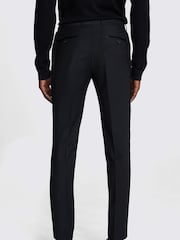 MOSS Black Tailored Fit Performance Dress Suit Trousers - Image 2 of 4