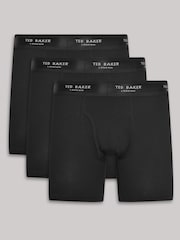 Черный - Ted Baker Хлопковые боксеры-брифы 3 набор - Изображение 1 из 4