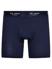 Ted Baker Light blue Cotton Boxer Briefs 3 Pack - Image 3 of 6