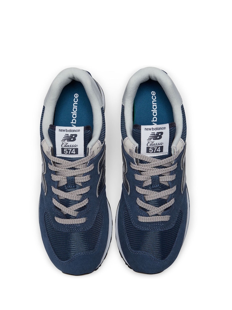 Bleumarin albastru - New Balance Bărbați 574 pantofi sport - Image 9 of 10
