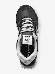 New Balance Black Chrome Mens 574 Trainers - Image 3 of 5