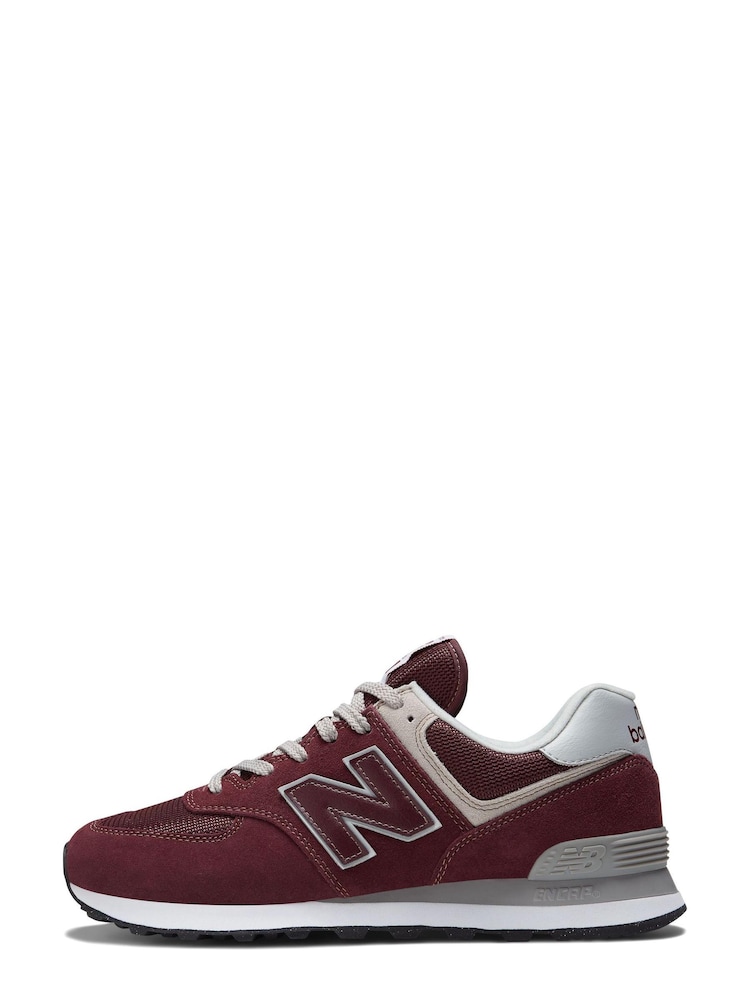 Burgundsko rdeča - New Balance moški športni copati 574 - Slika 2 iz 5